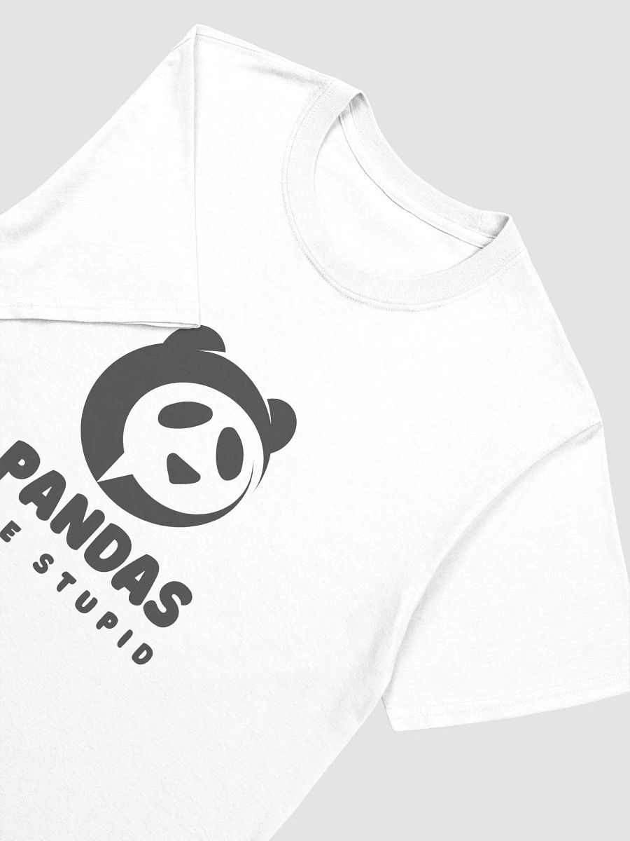 Edgy Panda Graphic Tee – Pandas Are Stupid Statement Shirt product image (27)