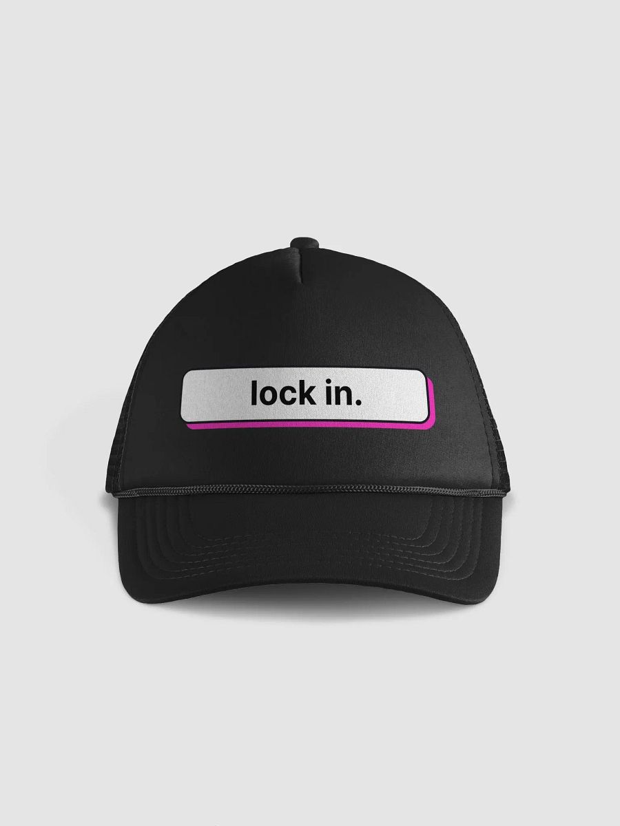 Lock In Trucker Hat product image (1)