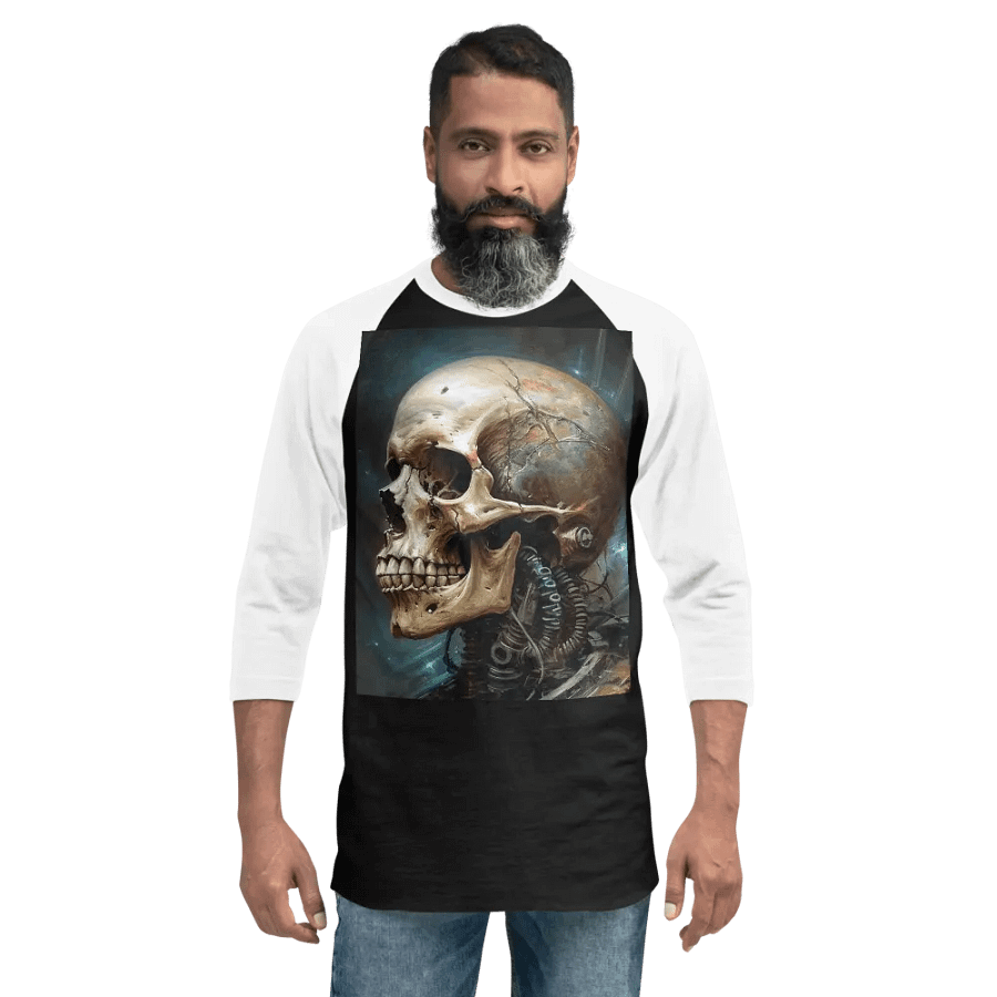 Mechanical Skull Fusion Raglan Tee product image (6)