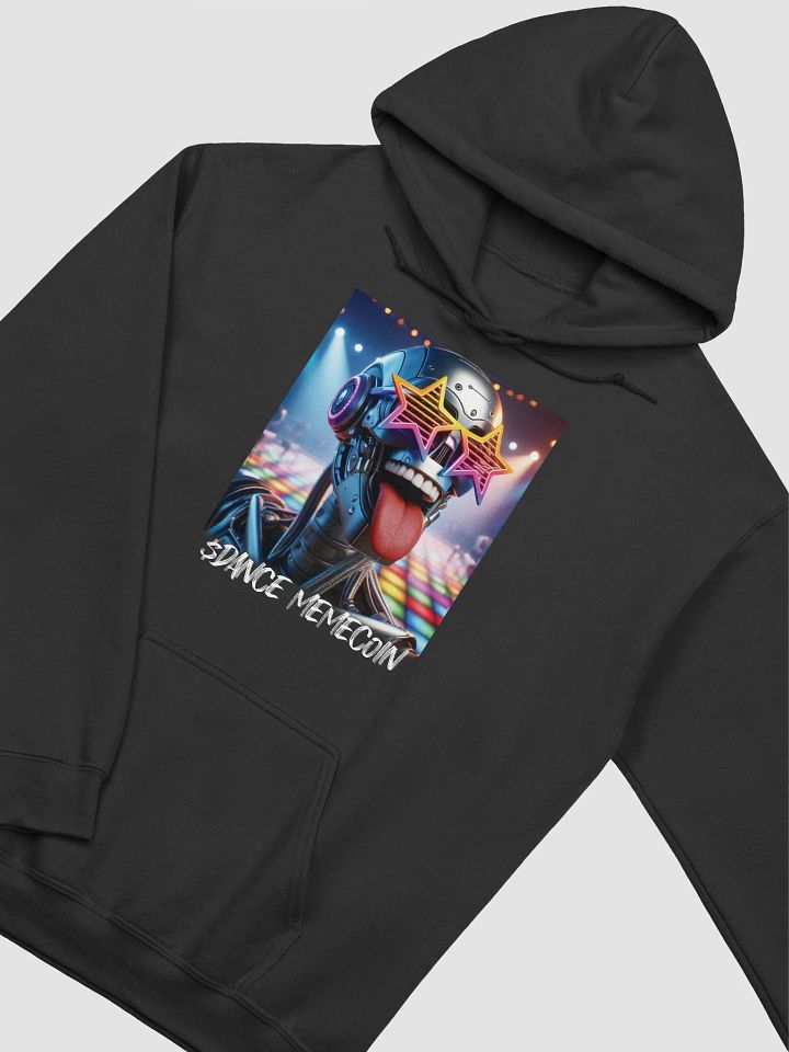 DANCE MEMECOIN - ROCKI ROBOT - CLASSIC HOODIE - BLACK product image (1)