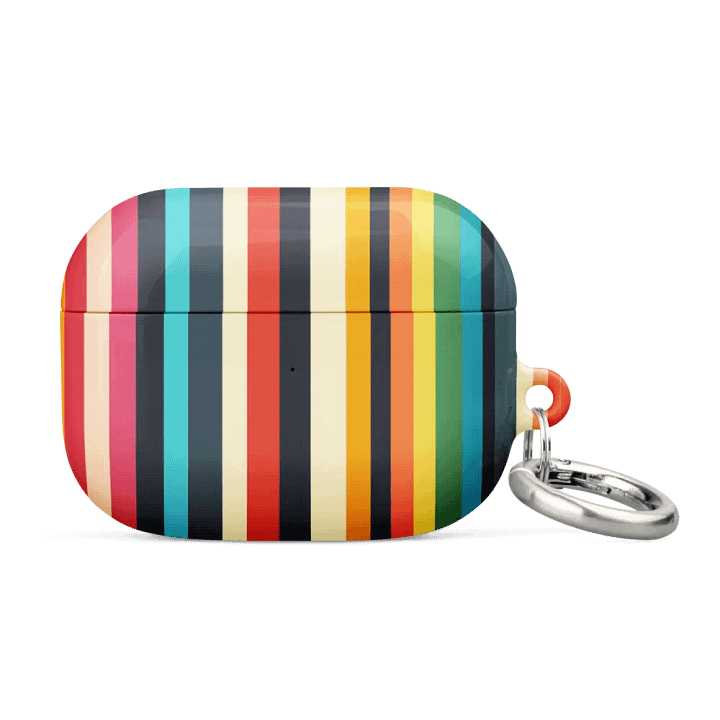 Stripes of Autism AirPods Case product image (1)