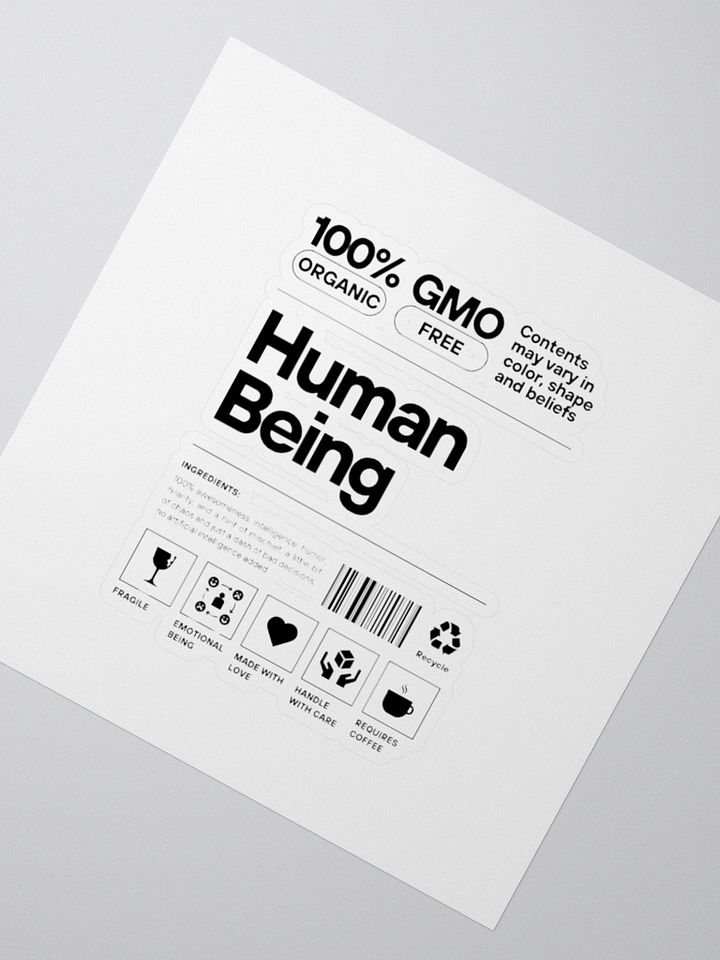 Human Being: Sticker product image (5)