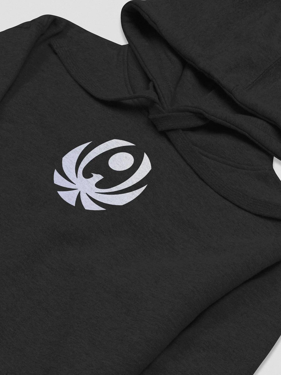 CroweGamingg Cotton Heritage Unisex Premium Hoodie - White logo Front Middle product image (27)