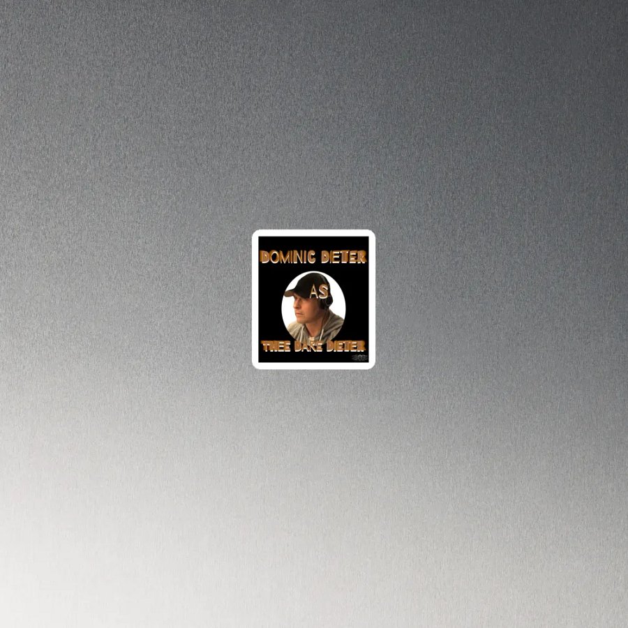 Dominic Dieter As Thee Dare Dieter 03 - Die-Cut Magnets product image (2)