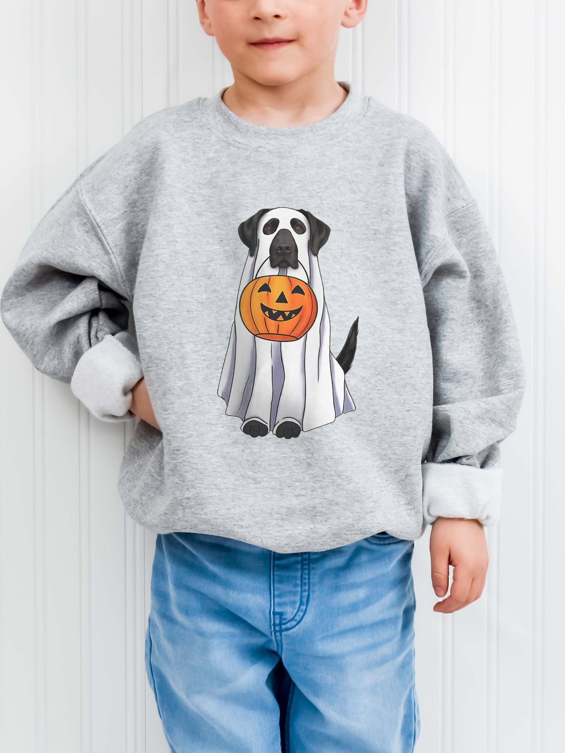 Halloween Labrador Retriever(Black) Youth Sweatshirt product image (1)