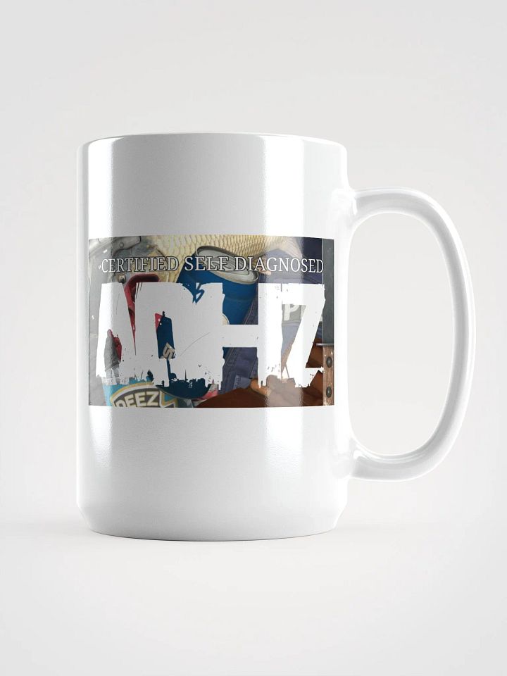 Certified ADHD White Glossy Mug product image (1)