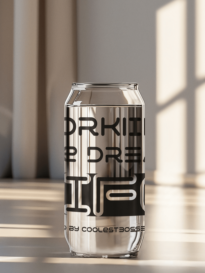 Can-Shaped Glass Tumbler – Coolest Boss Ever | Sleek, Trendy & Leadership-Approved product image (1)