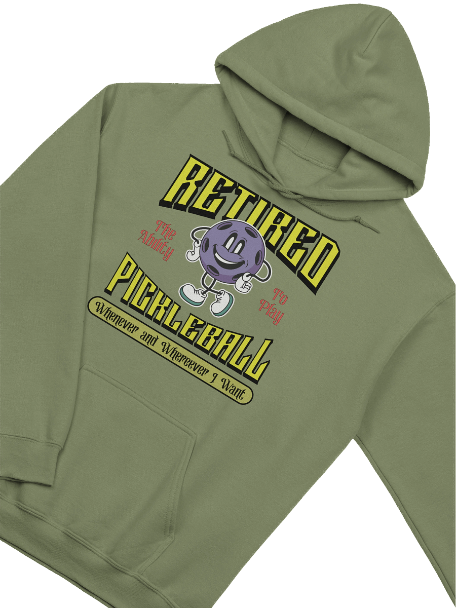 Retired Pickleball Bliss Hoodie product image (10)