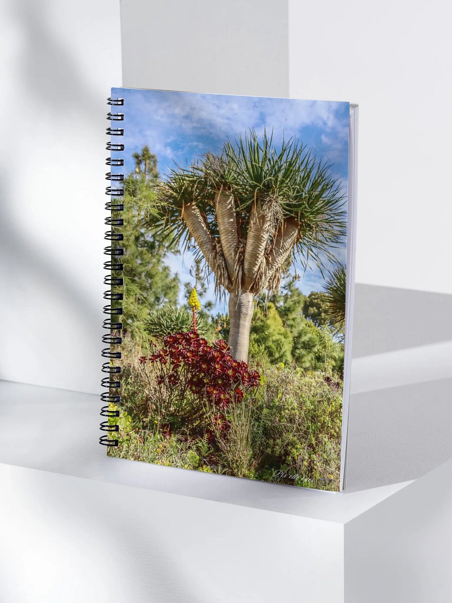 📓 Notebook Collection PURE – Jardin du Rayol – Dragonnier & Aeonium pourpre product image (4)