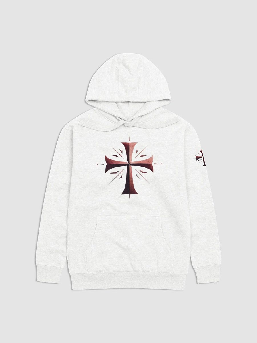 Knights Templar Deus Vult Cross Emblem Hoodie product image (1)