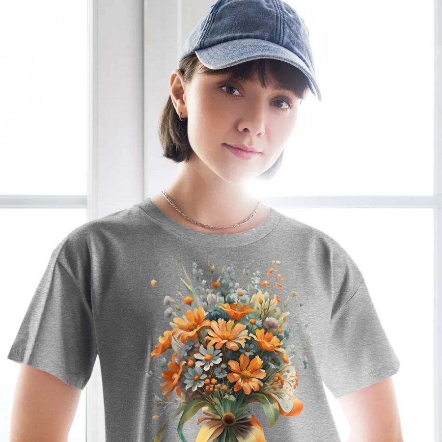 The Women's Crop Top with floral print product image (81)