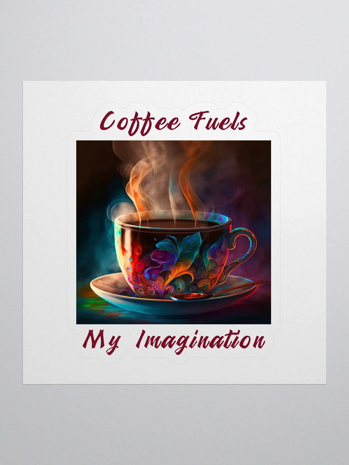 Whimsical Coffee Fuels Sticker product image (1)