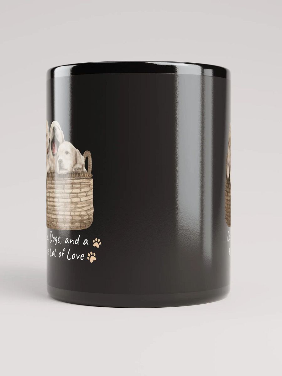 Whole Lot of Love Black Glossy Mug product image (9)