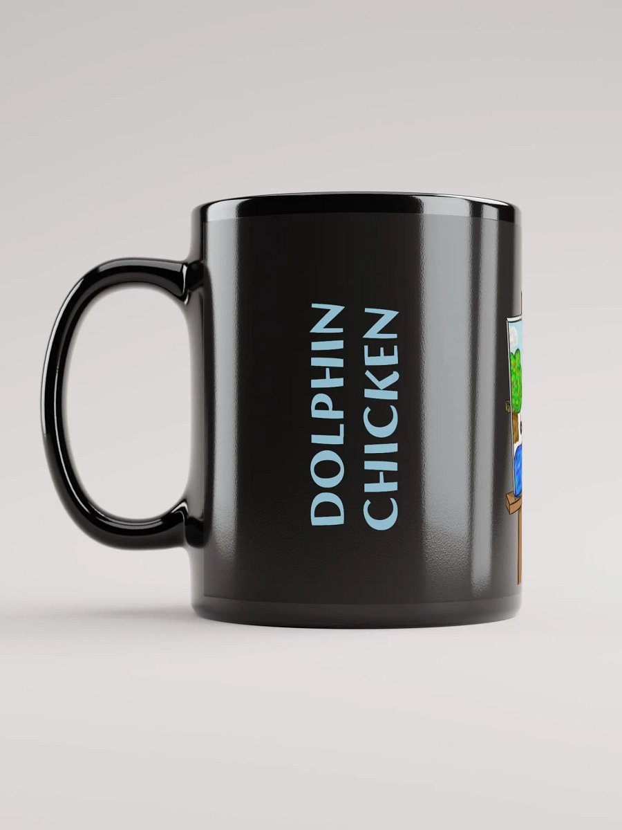 Dolphin's DC Painting Mug (Black) product image (6)