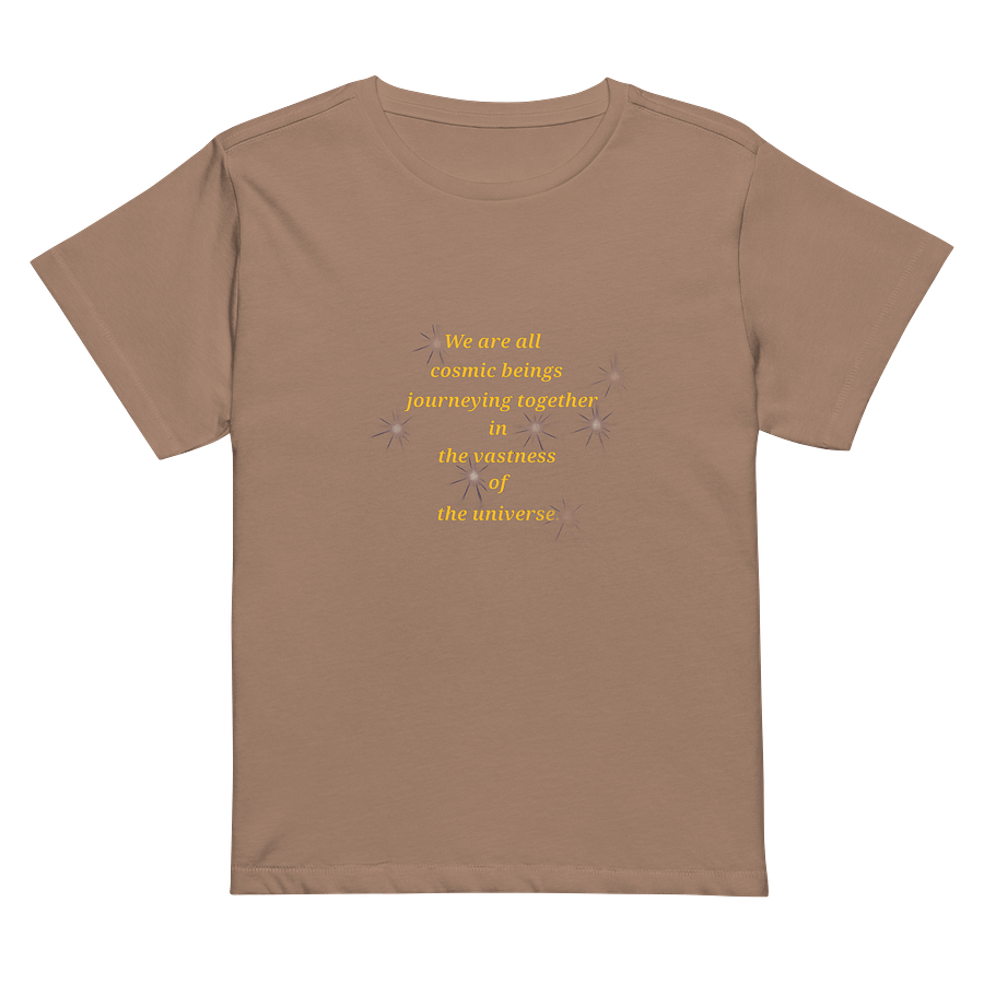 Cosmic Journey Women's High-Waisted Tee product image (2)