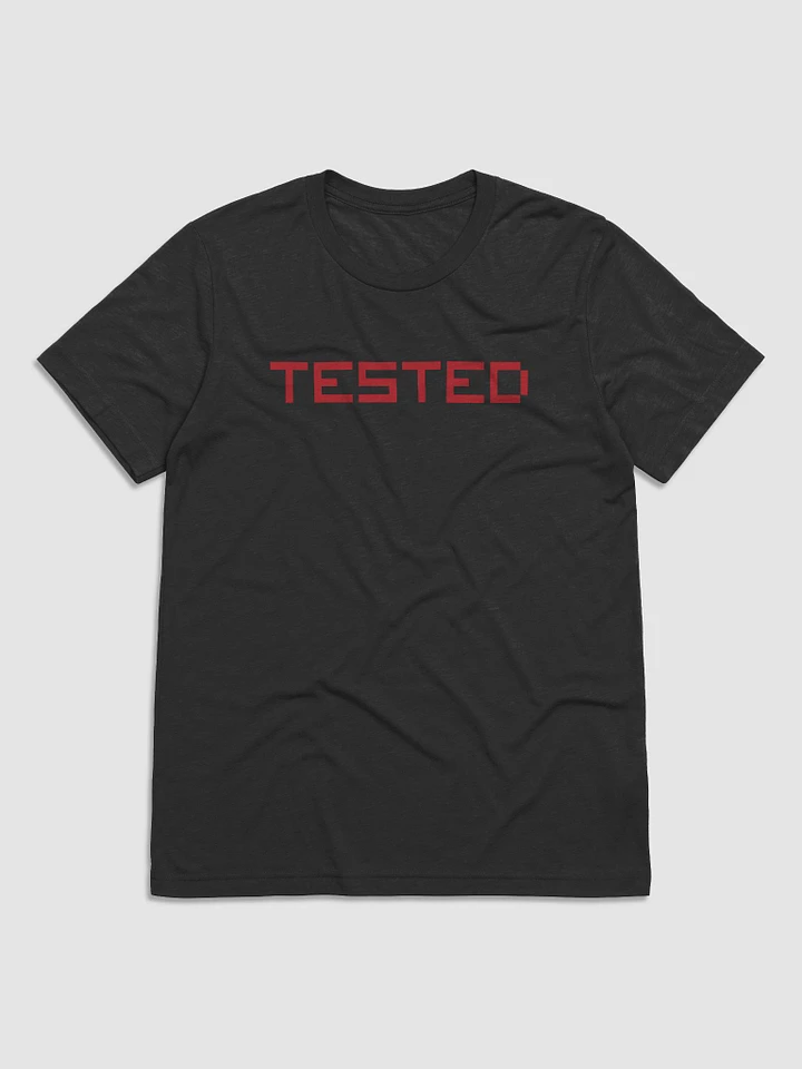 Classic Tested - Red Logo (Tri-blend tee) product image (1)
