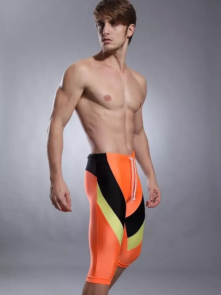 New DigSuperbody Swimming Swimsuit Jammer triathlon swim brief running fitness lowital Product product image (2)