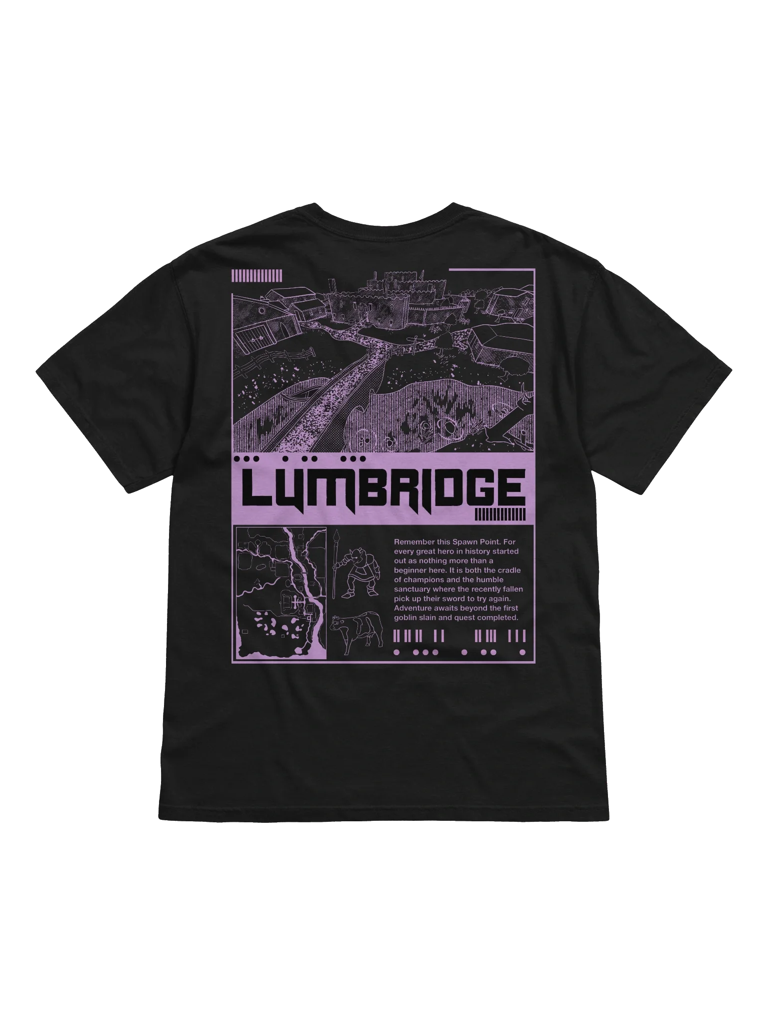 Lumbridge Tee - back graphic product image (1)