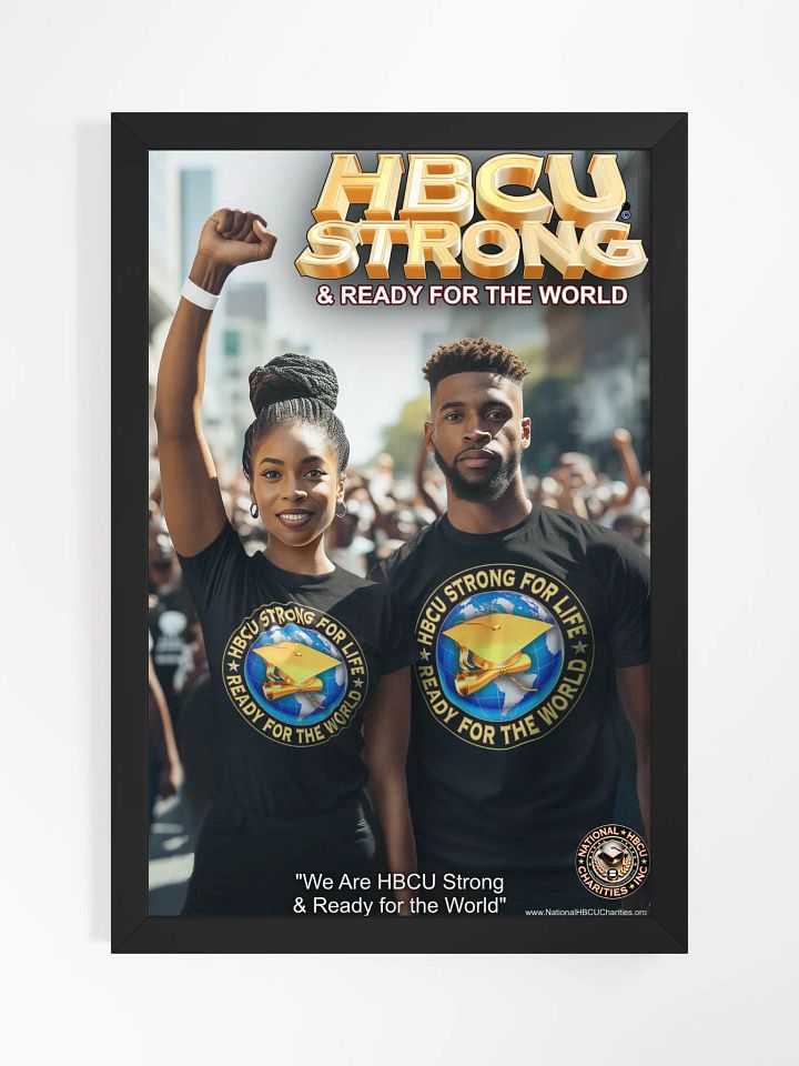 HBCU Strong & Ready for the World Poster Art #9 product image (2)