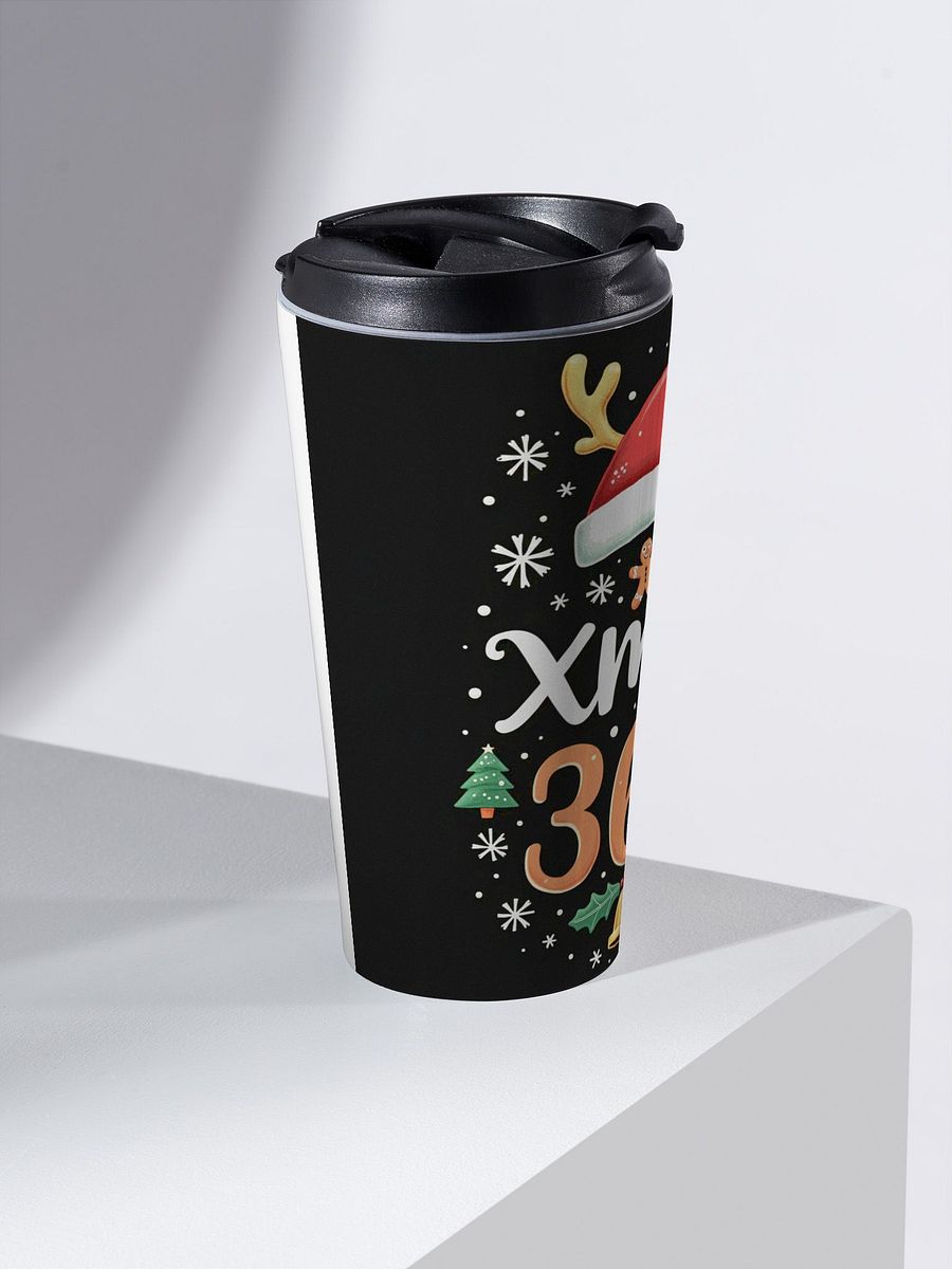 Festive Xmas 365 Stainless Steel Travel Mug product image (2)