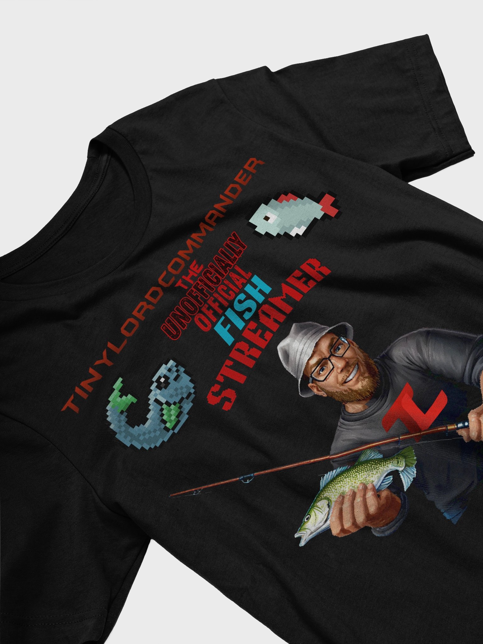 Fish Streamer T-shirt product image (3)