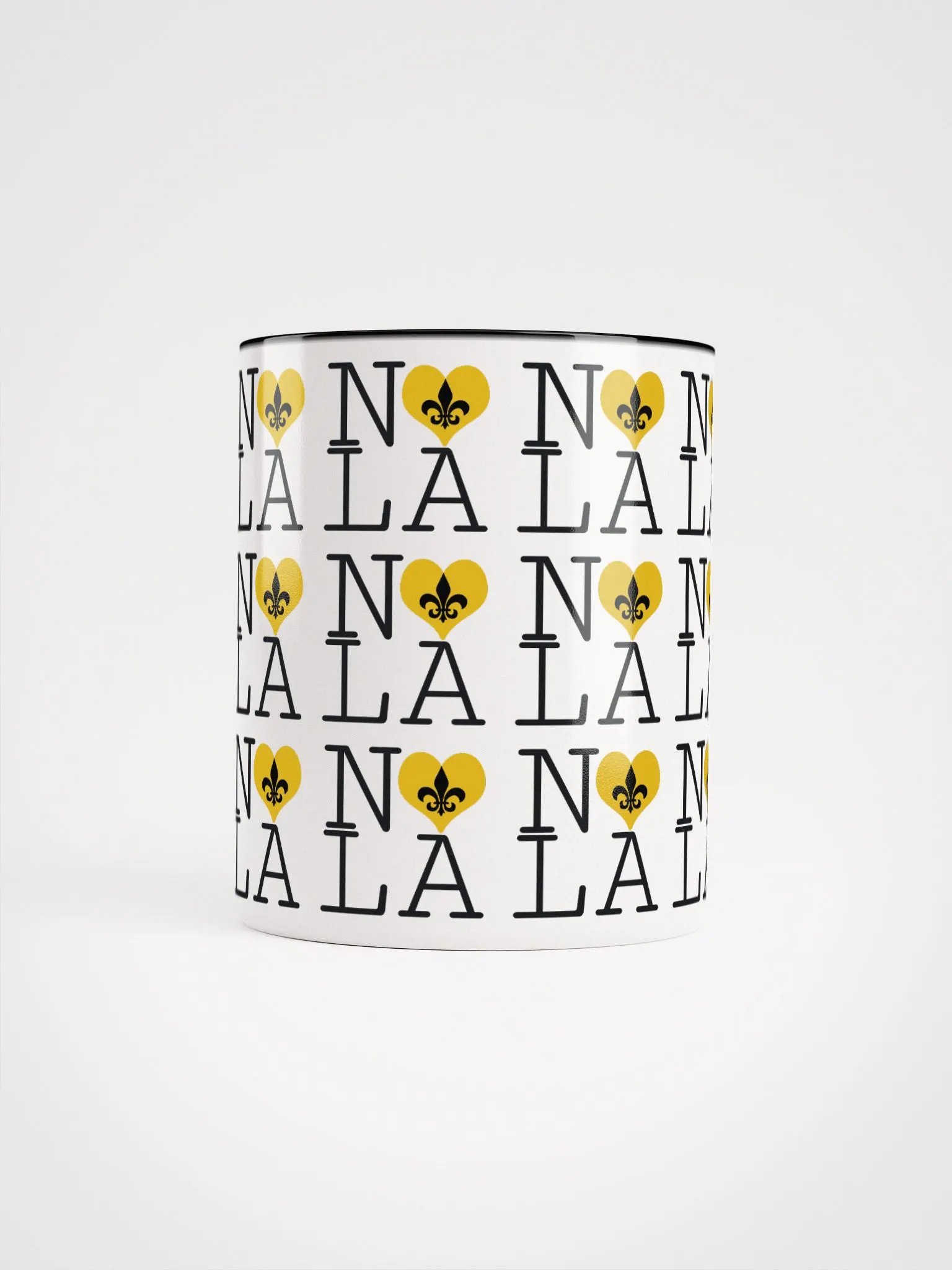 I LOVE NOLA **LEGACY COLOR MUG** (GOLD HEART FULL INFINITY) product image (55)