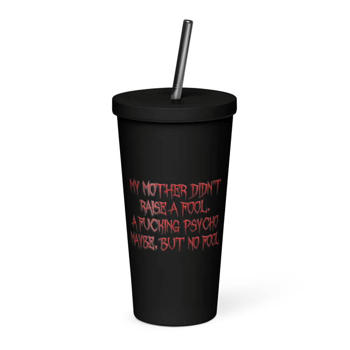 Raise A Fool Black Tumbler product image (1)