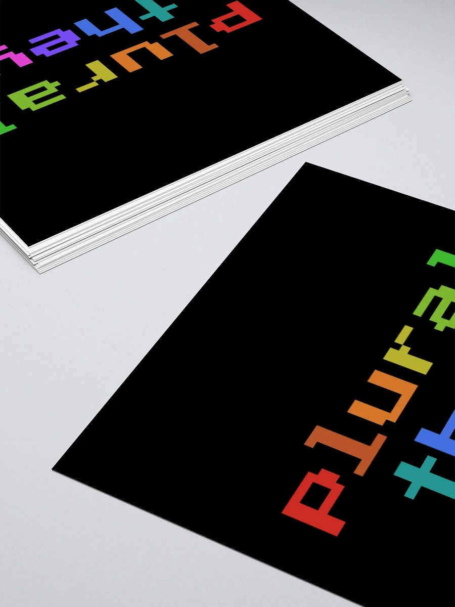 Plural They Sticker (Retro Pixel Style) product image (10)