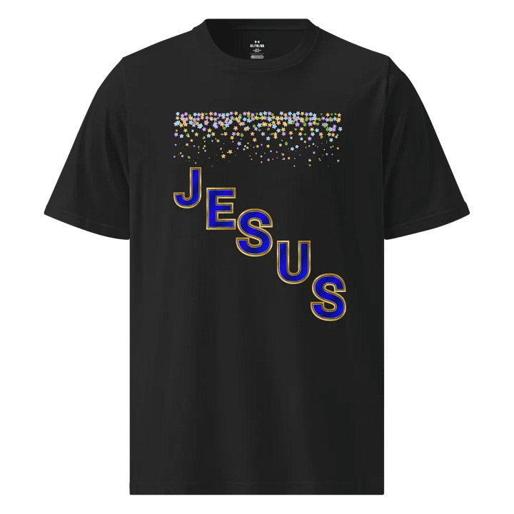 Golden Sparkle Jesus T-Shirt product image (1)