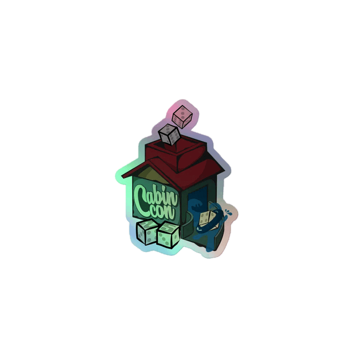 Cabin Con 2025 Holo Sticker product image (1)