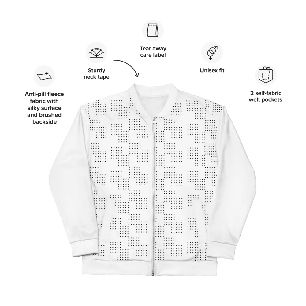 Midnight Canvas Bomber Jacket product image (11)