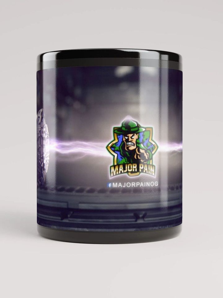 Major Pain-OG Black Glossy Mug - B product image (1)