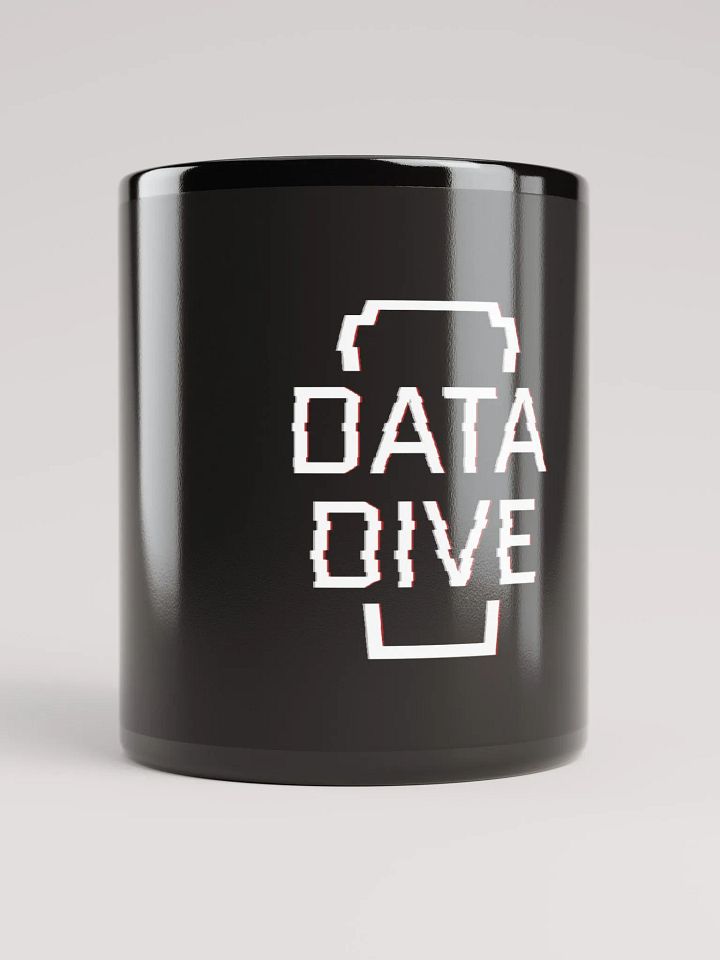 Data Dive Black Glossy Mug product image (1)