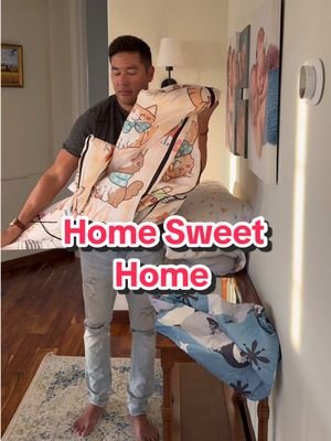 So much better #homesweethome #unpacking #dirtylaundry #travelhack ##athomewithbryan 