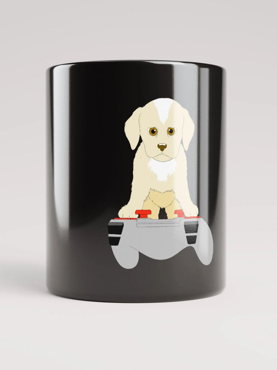 Adorable Newborn Baby Kittens & Puppies Gamer Puppy Max Controller Gray product image (3)