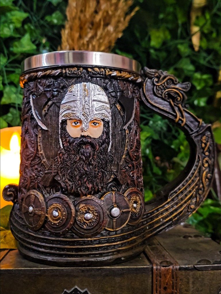 The Armored Kingdom Dragonborn Raider Mug product image (1)