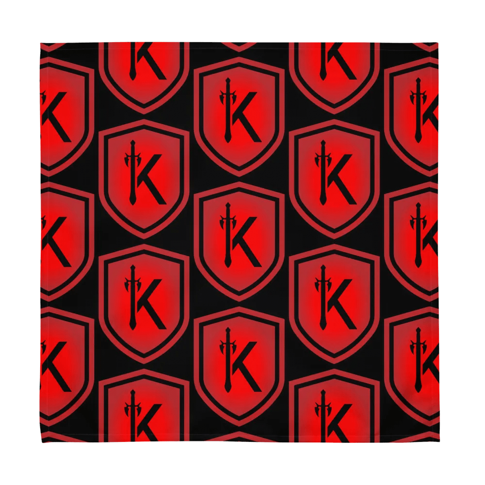 K-Shield Logo Pattern Napkin Set. product image (1)