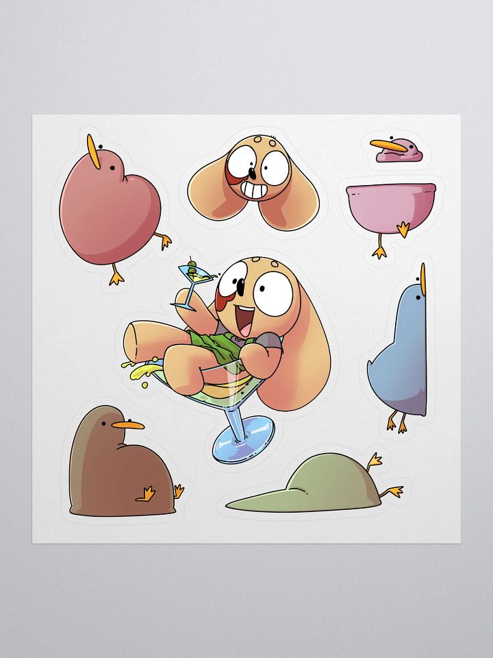 Artwomble & Birds Sticker Sheet product image (1)
