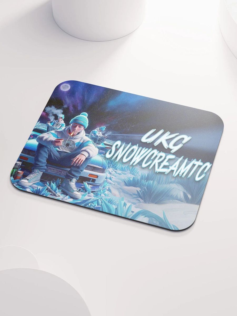 Snowy Mouse Pad (Small) product image (3)