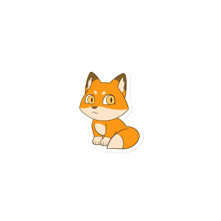 Chub Fox Magnet product image (1)