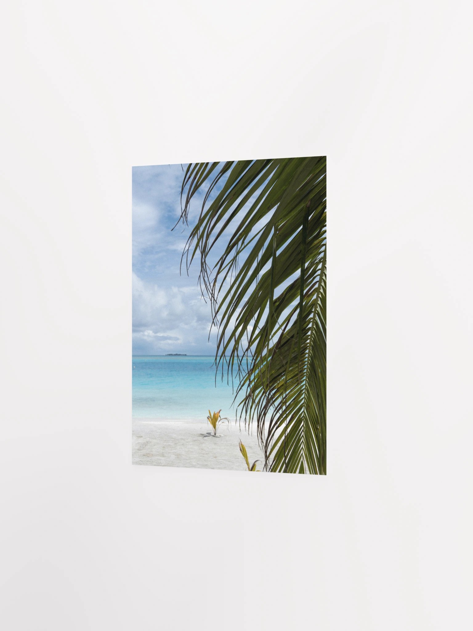 Maldives palm - Enhanced Matte Paper Poster product image (5)