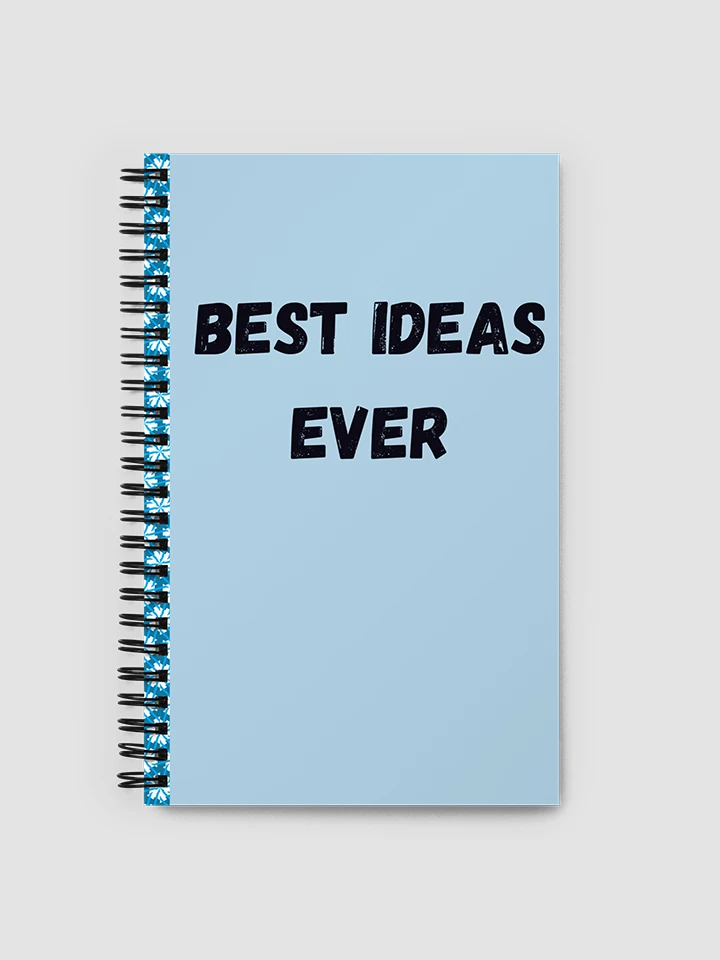 Best Ideas Spiral notebook product image (1)