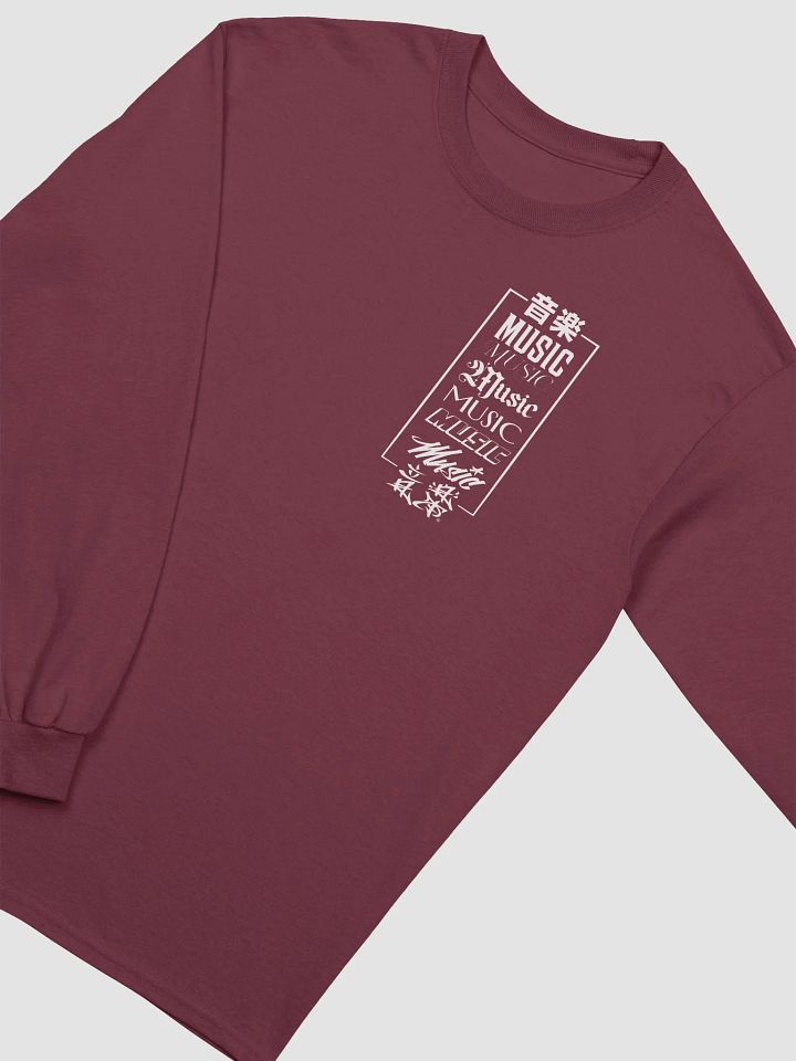 Music Repeated Long Sleeve Tee product image (17)