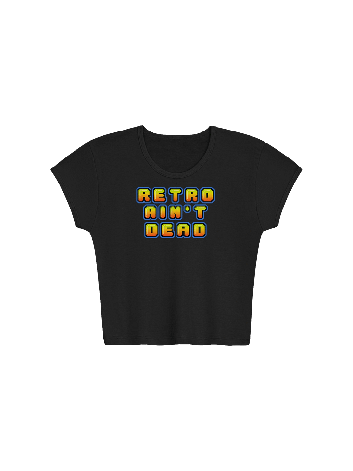 Retro Ain't Dead Women's Crop Top product image (2)