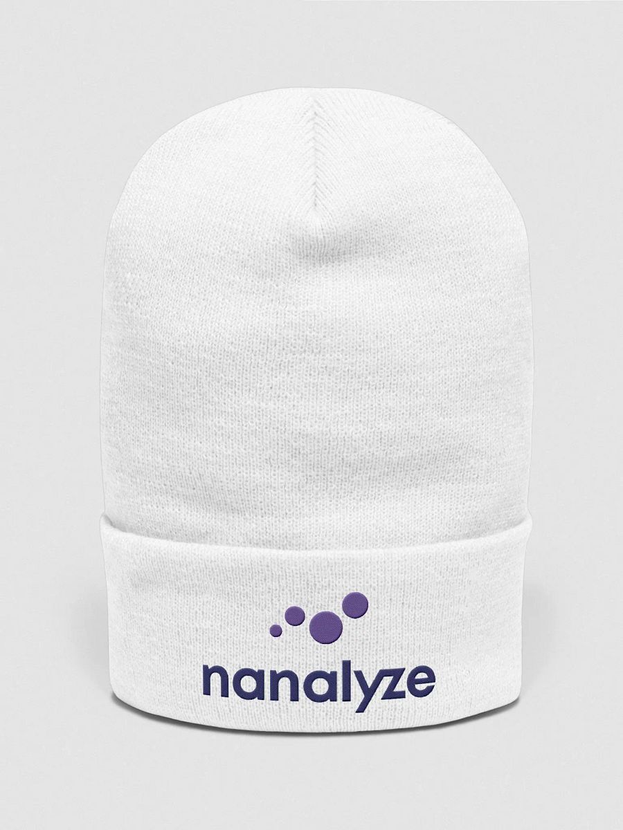 Nanalyze Logo Beanie product image (6)