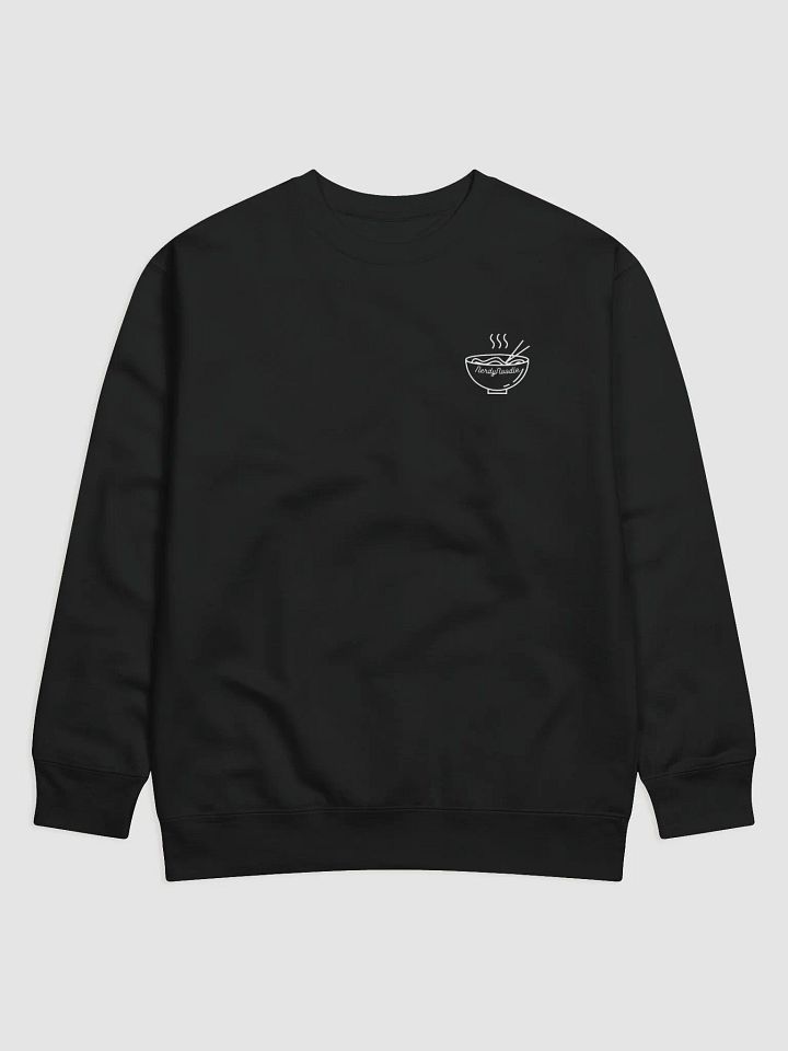 Simplistic NerdyNoodle Emblem Long Sleeve (Black) product image (1)