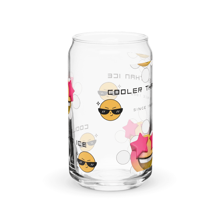 Cooler Than Ice Can-Shaped Glass product image (9)
