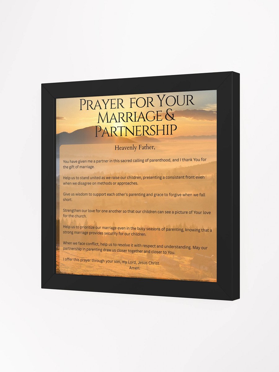 Prayer for your Marriage and Partnership - Square product image (2)
