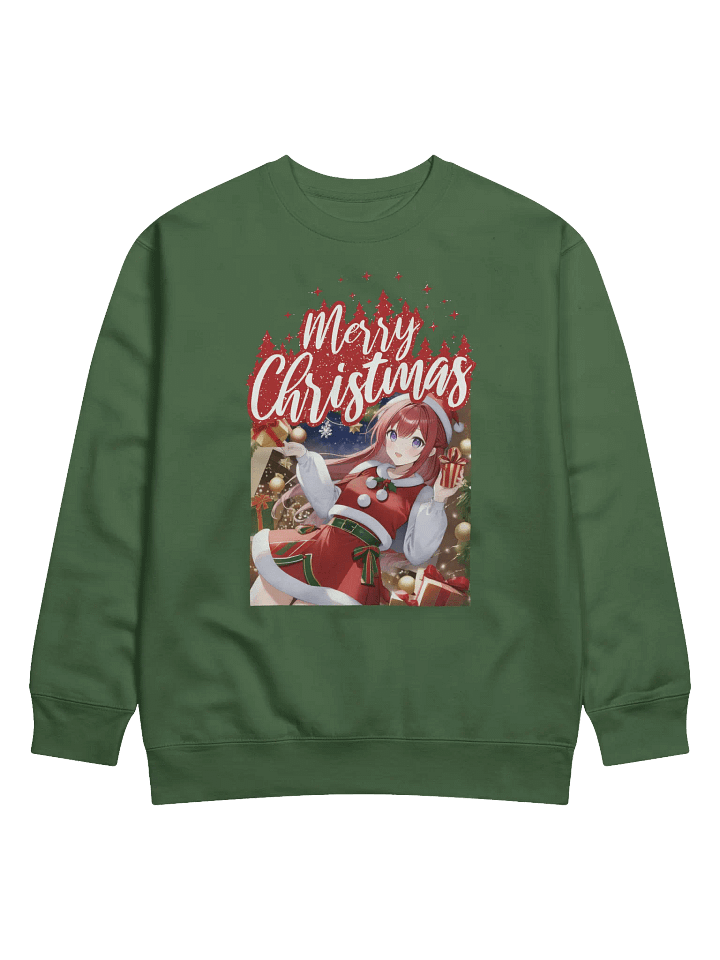 Festive Anime Christmas Sweatshirt product image (1)