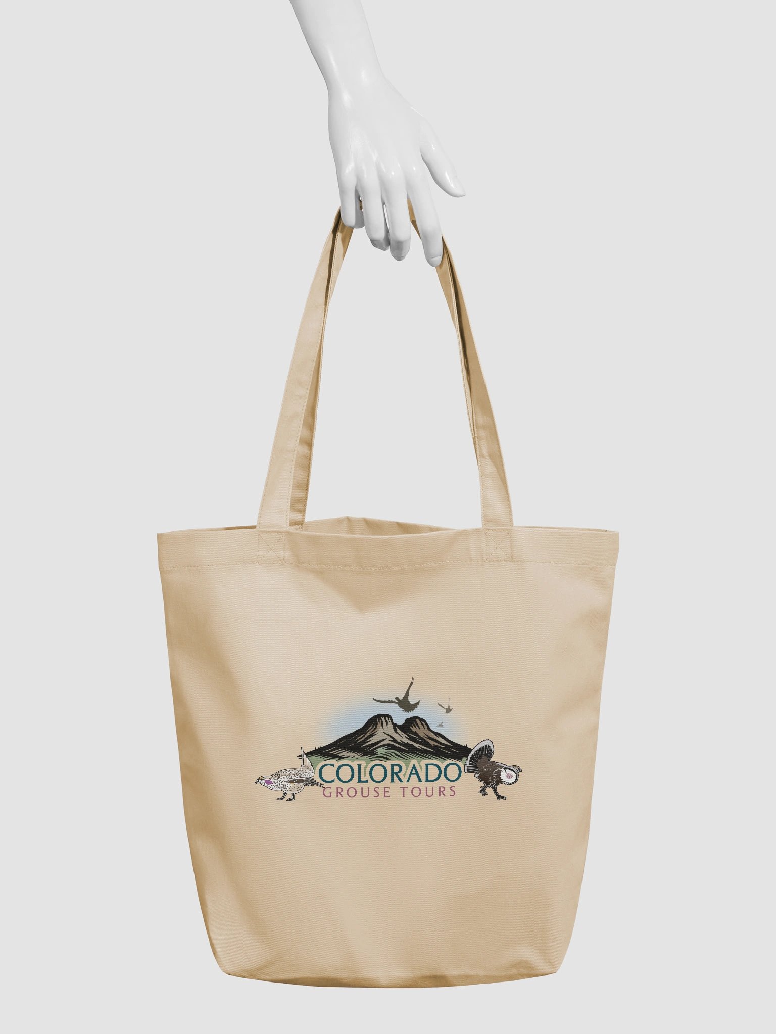 Colorado Grouse Tours Logo Tote product image (3)